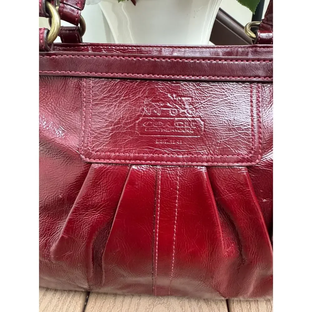 Coach Gallery East/West ruby red y#12730 tote (220